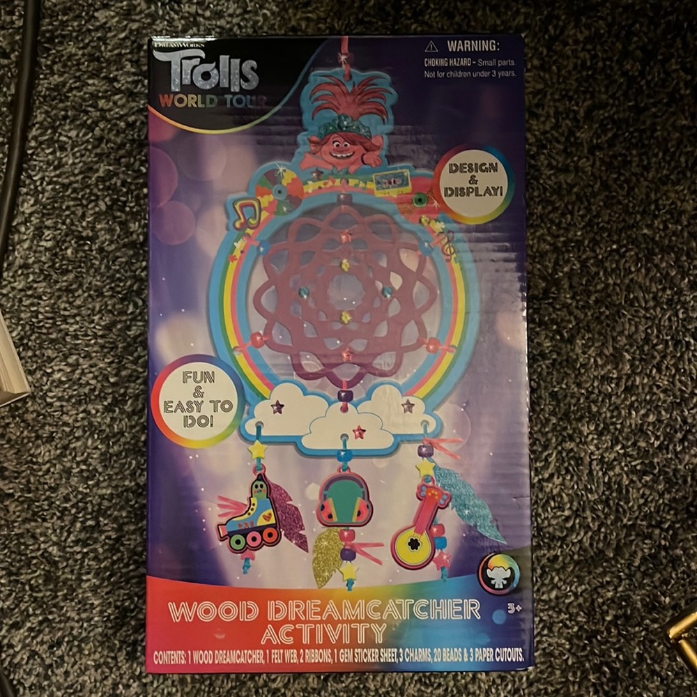 Trolls world tour dream catcher activity